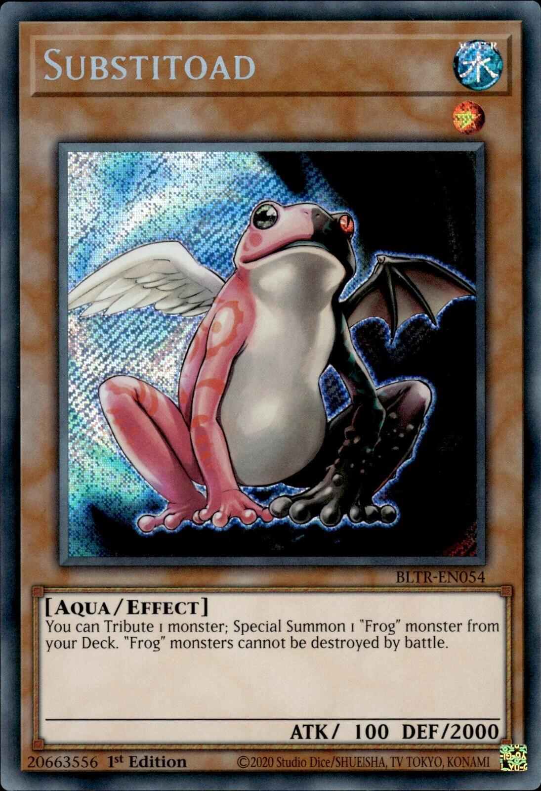 Substitoad [BLTR-EN054] Secret Rare | Gam3 Escape