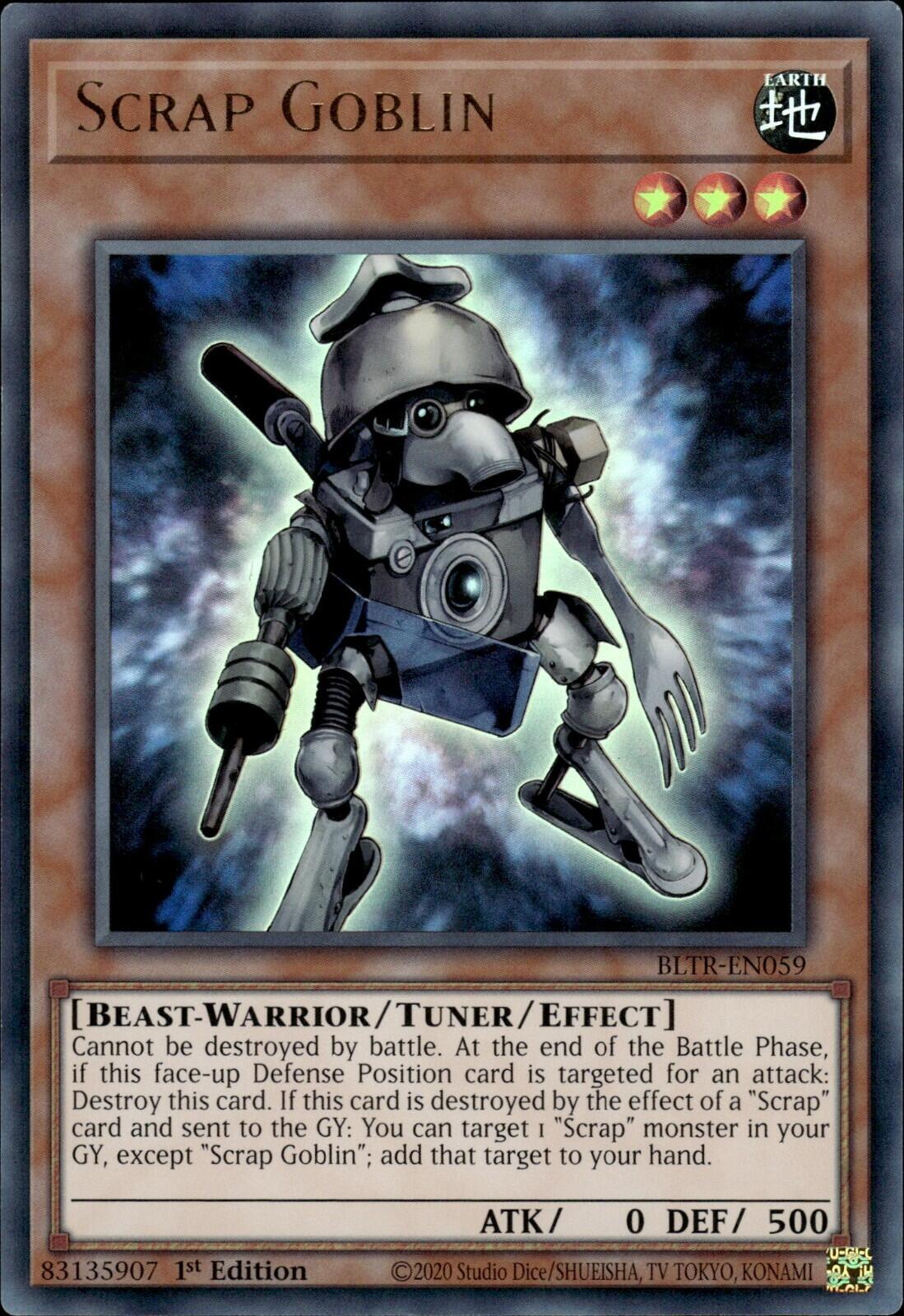 Scrap Goblin [BLTR-EN059] Ultra Rare | Gam3 Escape