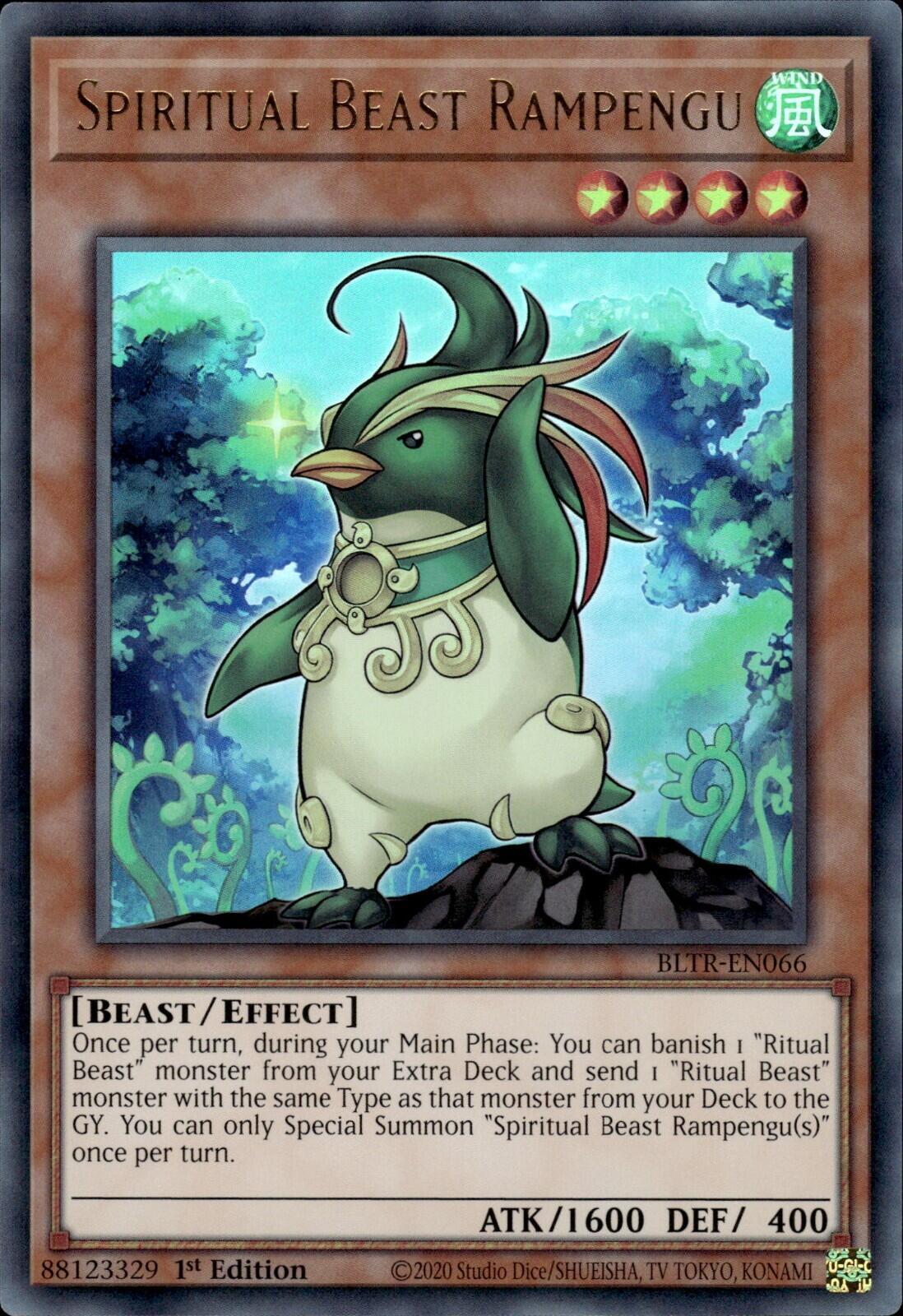 Spiritual Beast Rampengu [BLTR-EN066] Ultra Rare | Gam3 Escape