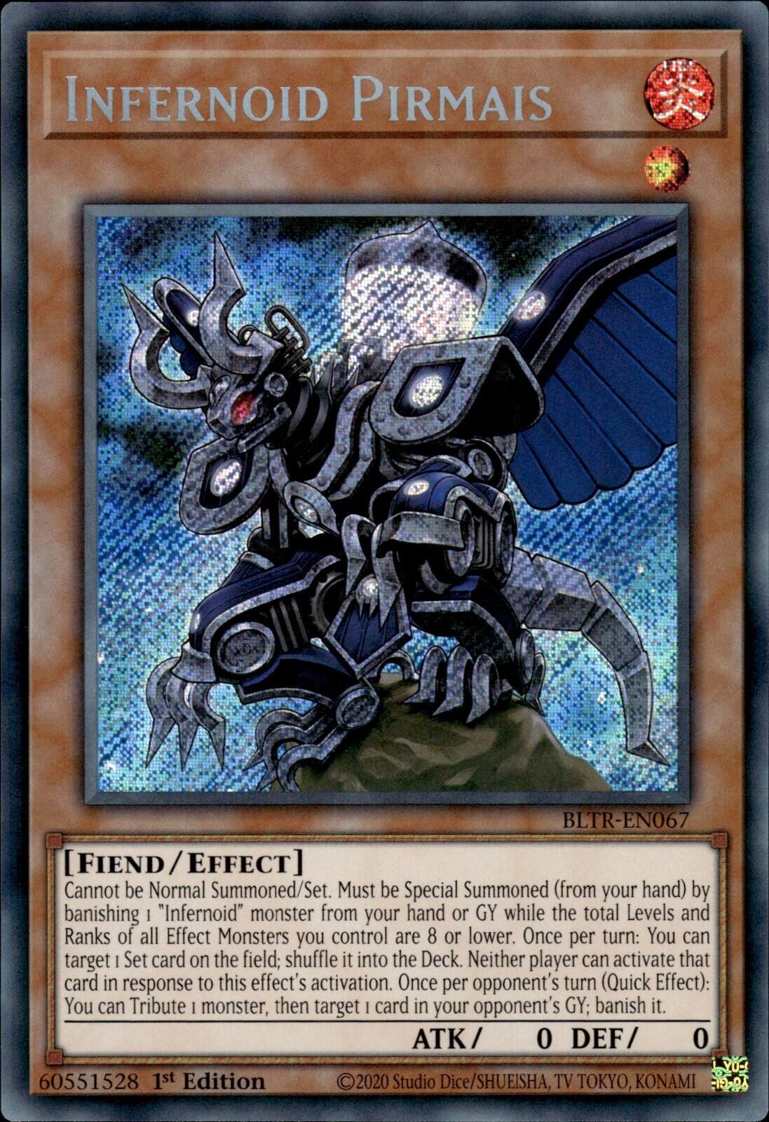 Infernoid Pirmais [BLTR-EN067] Secret Rare | Gam3 Escape