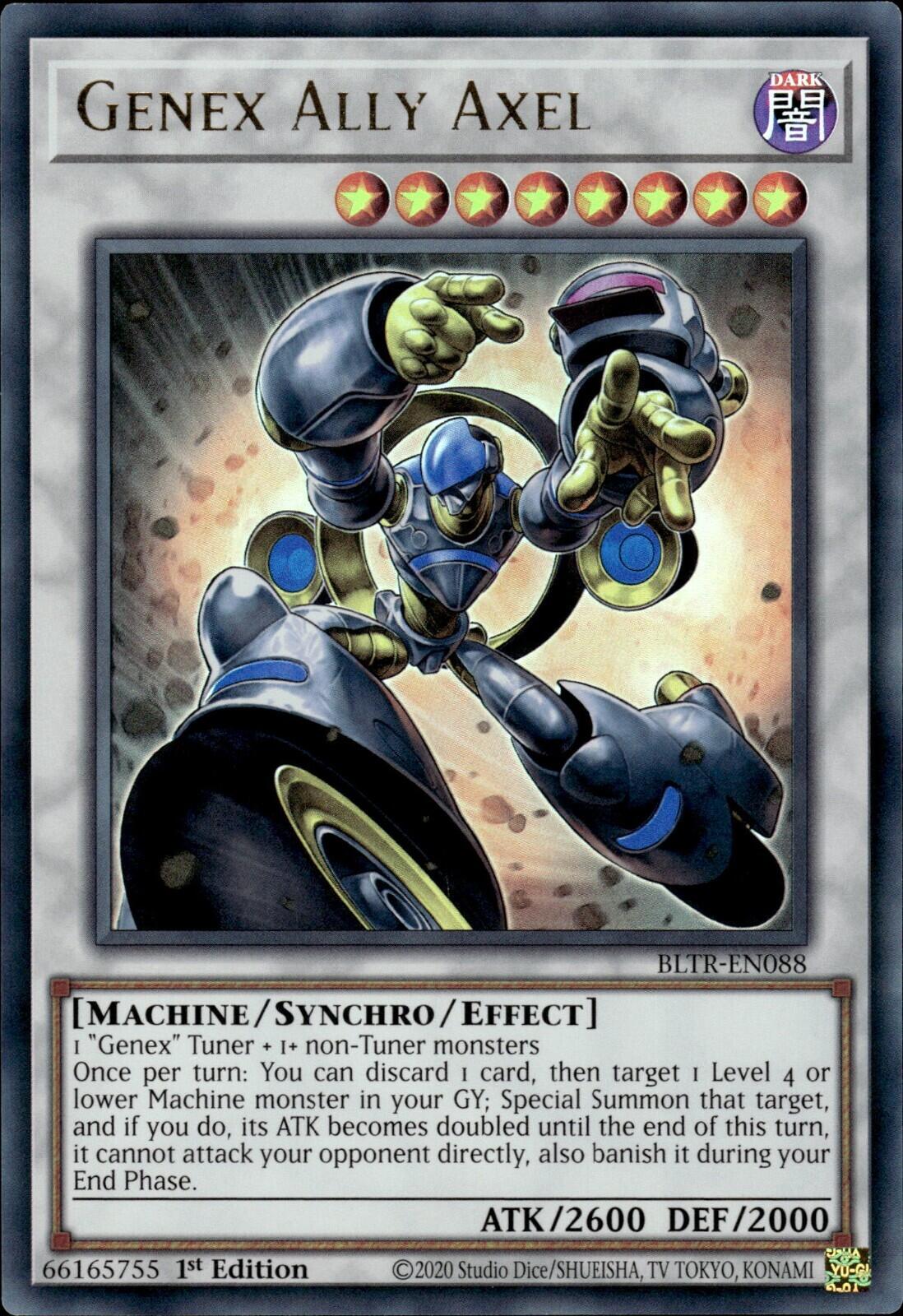Genex Ally Axel [BLTR-EN088] Ultra Rare | Gam3 Escape