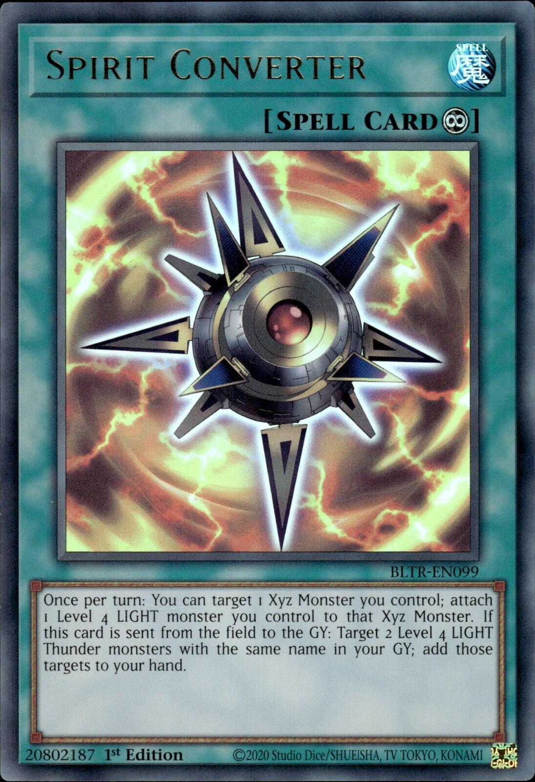 Spirit Converter [BLTR-EN099] Ultra Rare | Gam3 Escape