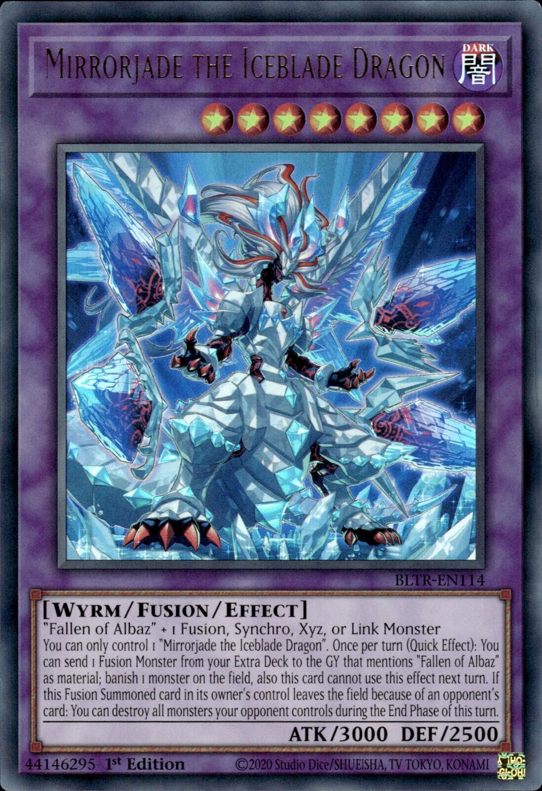 Mirrorjade the Iceblade Dragon [BLTR-EN114] Ultra Rare | Gam3 Escape