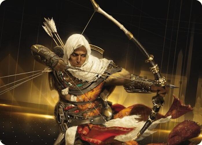 Bayek of Siwa Art Card [Assassin's Creed Art Series] | Gam3 Escape