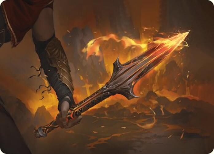 The Spear of Leonidas Art Card [Assassin's Creed Art Series] | Gam3 Escape