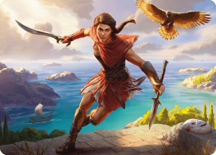 Kassandra, Eagle Bearer Art Card [Assassin's Creed Art Series] | Gam3 Escape