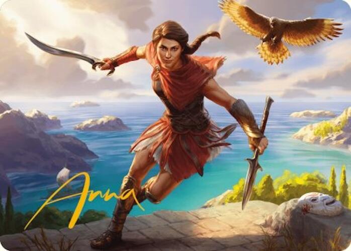 Kassandra, Eagle Bearer Art Card (Gold-Stamped Signature) [Assassin's Creed Art Series] | Gam3 Escape