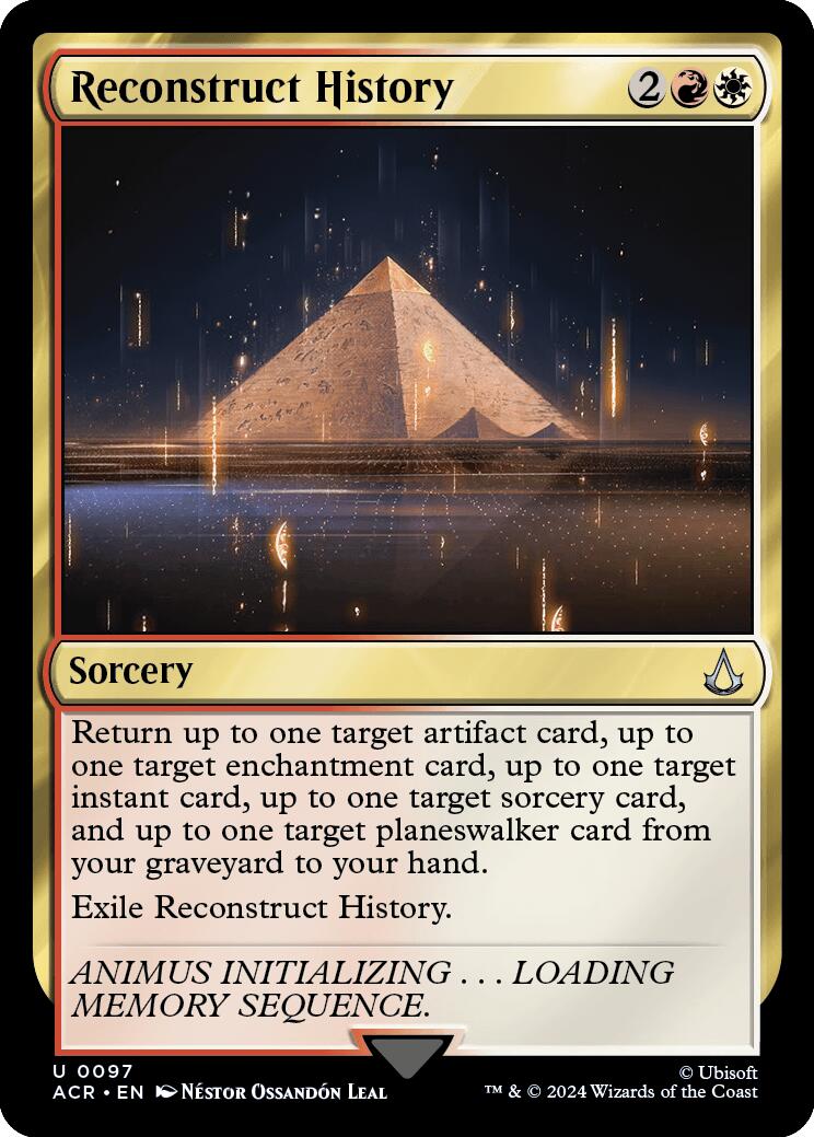 Reconstruct History [Assassin's Creed] | Gam3 Escape