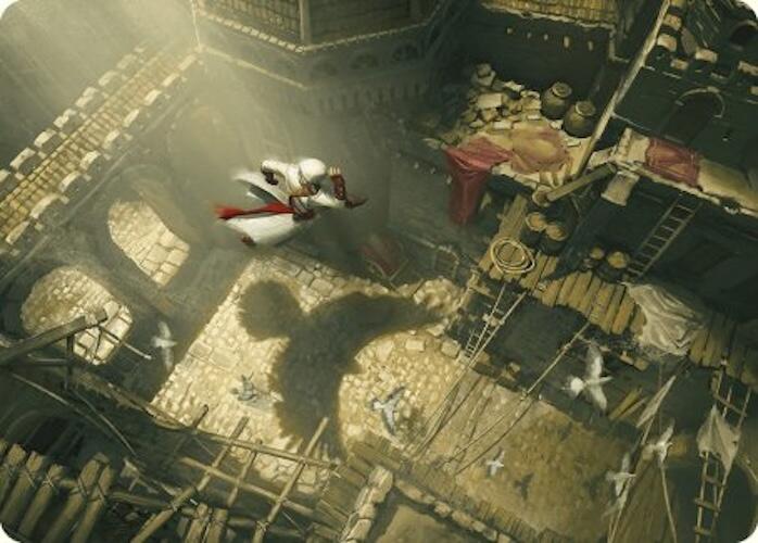 Rooftop Bypass Art Card [Assassin's Creed Art Series] | Gam3 Escape