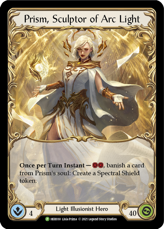 Prism, Sculptor of Arc Light [HER030] (Promo)  Cold Foil | Gam3 Escape