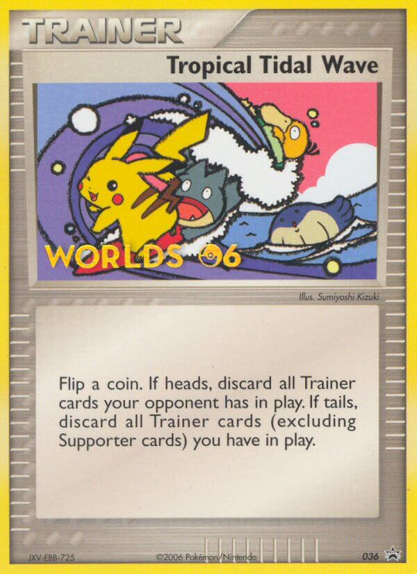 Tropical Tidal Wave (036) [Nintendo: Black Star Promos] | Gam3 Escape