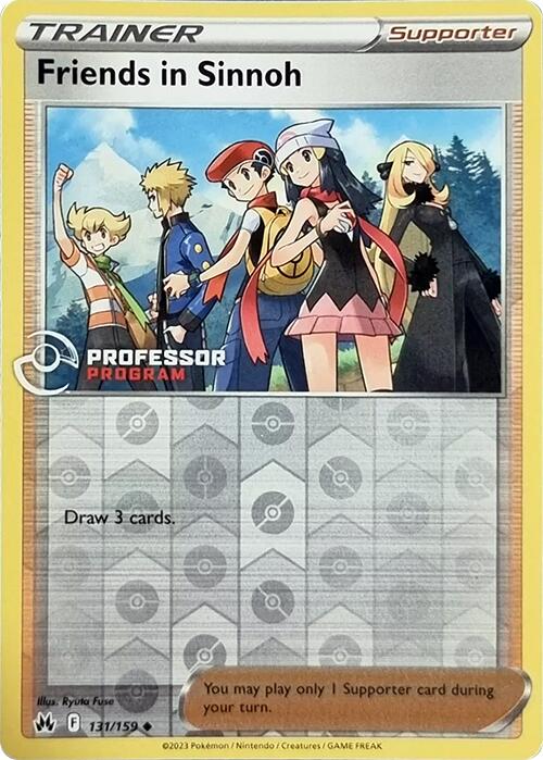 Friends in Sinnoh (131/159) (2023) [Professor Program Promos] | Gam3 Escape