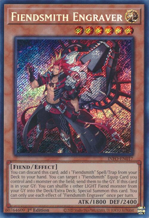 Fiendsmith Engraver [INFO-EN017] Secret Rare | Gam3 Escape