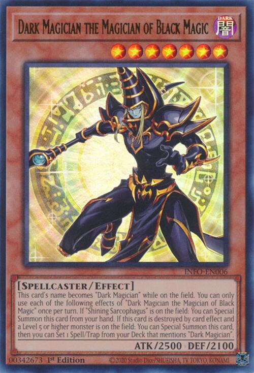 Dark Magician the Magician of Black Magic [INFO-EN006] Ultra Rare | Gam3 Escape