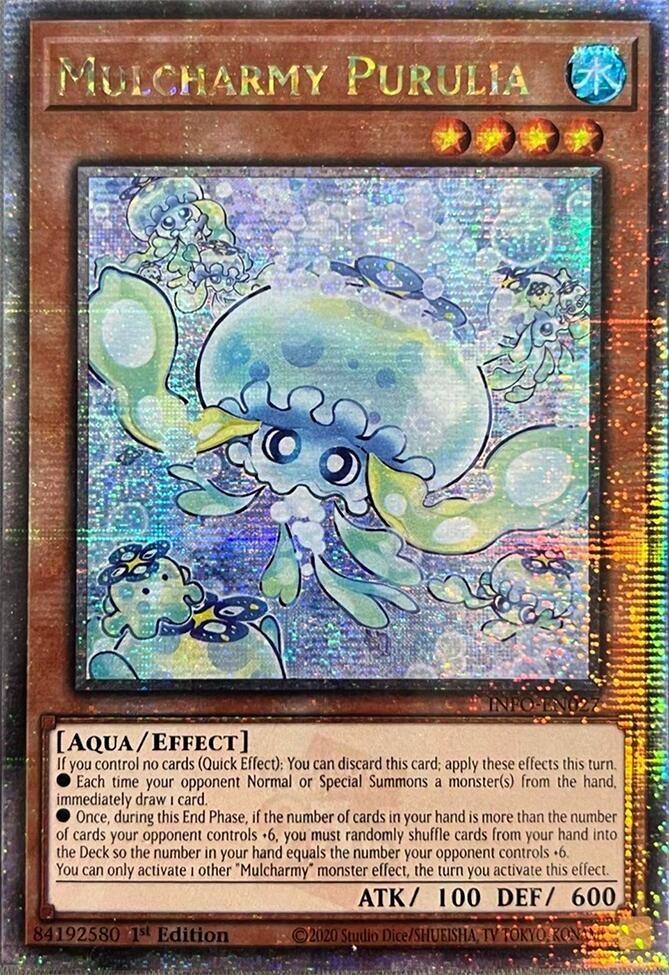 Mulcharmy Purulia (Quarter Century Secret Rare) [INFO-EN027] Quarter Century Secret Rare | Gam3 Escape