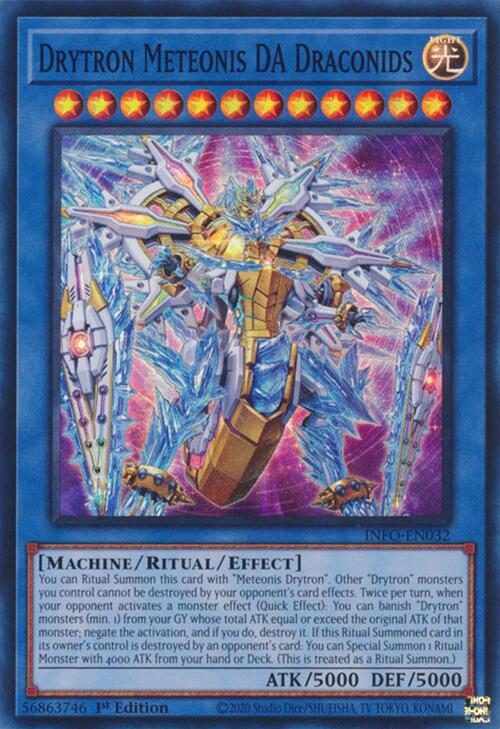 Drytron Meteonis DA Draconids [INFO-EN032] Super Rare | Gam3 Escape