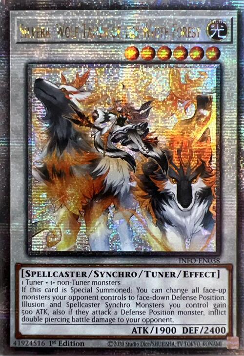 Silvera, Wolf Tamer of the White Forest (Quarter Century Secret Rare) [INFO-EN038] Quarter Century Secret Rare | Gam3 Escape