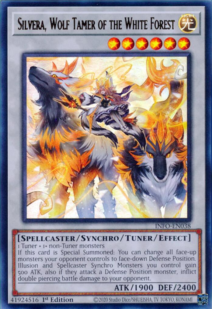 Silvera, Wolf Tamer of the White Forest [INFO-EN038] Ultra Rare | Gam3 Escape