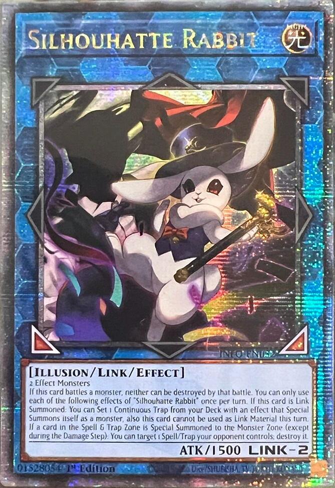 Silhouhatte Rabbit (Quarter Century Secret Rare) [INFO-EN052] Quarter Century Secret Rare | Gam3 Escape