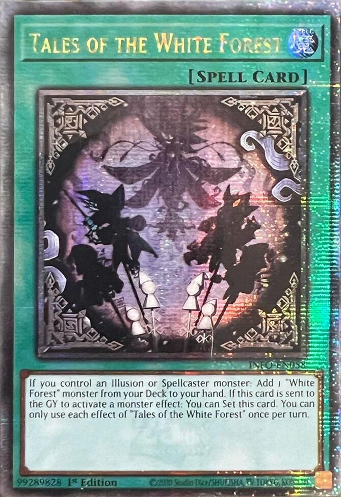 Tales of the White Forest (Quarter Century Secret Rare) [INFO-EN058] Quarter Century Secret Rare | Gam3 Escape