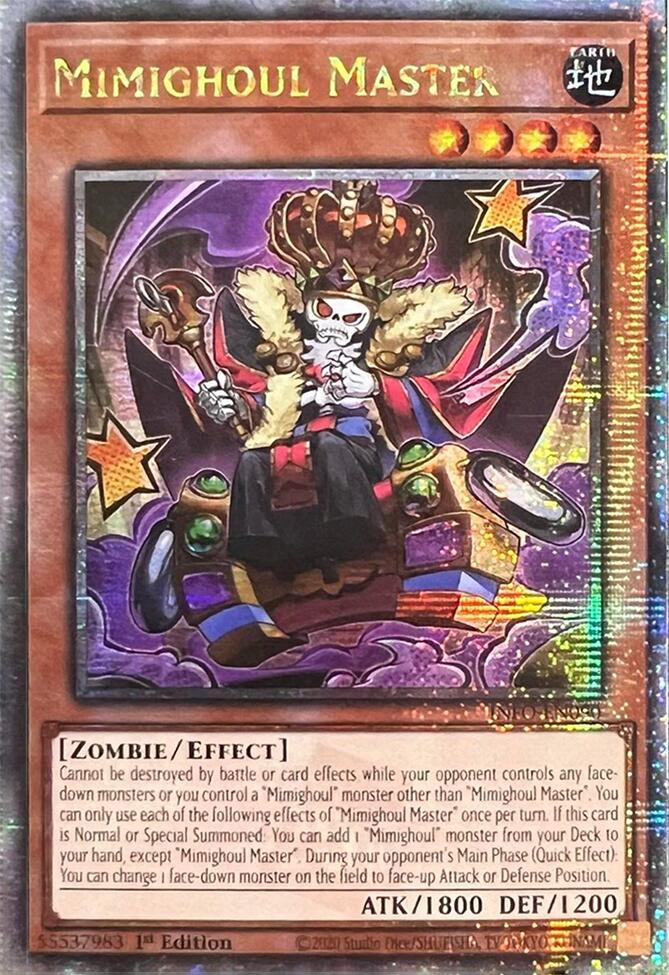 Mimighoul Master (Quarter Century Secret Rare) [INFO-EN090] Quarter Century Secret Rare | Gam3 Escape