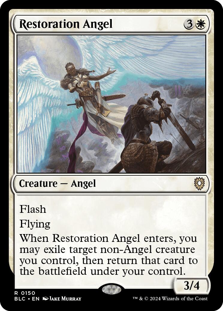Restoration Angel [Bloomburrow Commander] | Gam3 Escape