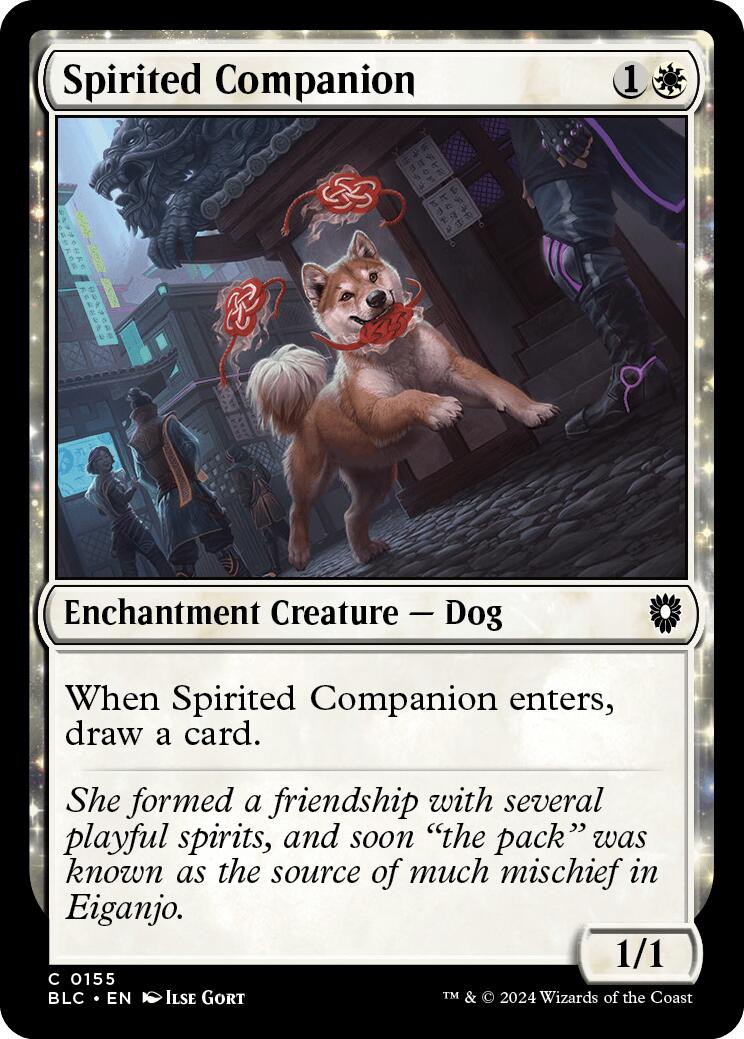 Spirited Companion [Bloomburrow Commander] | Gam3 Escape