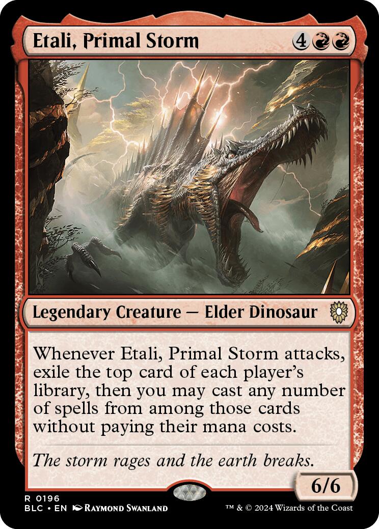 Etali, Primal Storm [Bloomburrow Commander] | Gam3 Escape