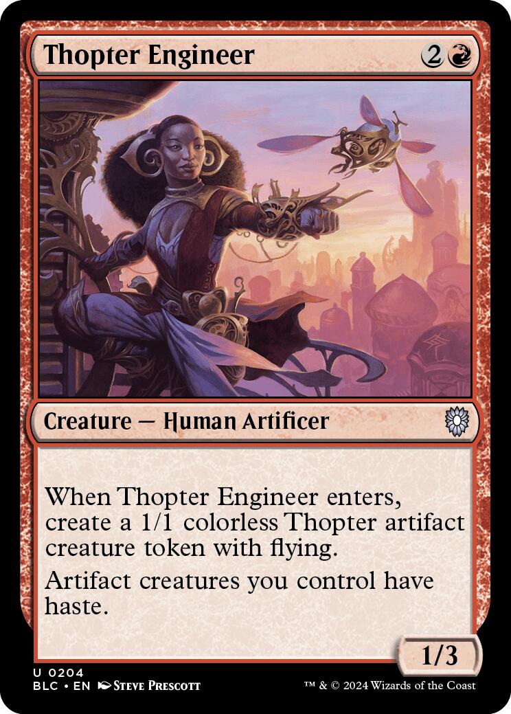 Thopter Engineer [Bloomburrow Commander] | Gam3 Escape