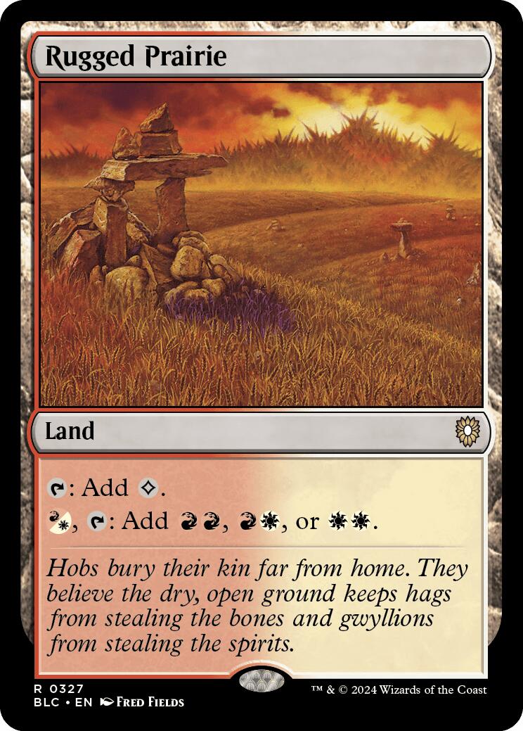 Rugged Prairie [Bloomburrow Commander] | Gam3 Escape