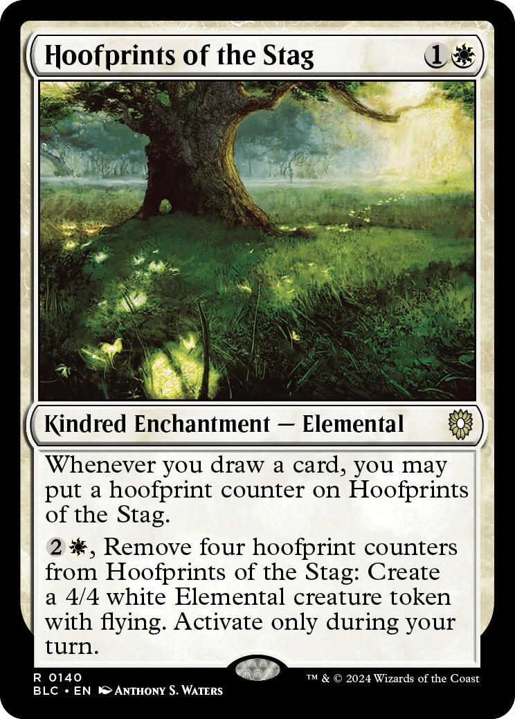 Hoofprints of the Stag [Bloomburrow Commander] | Gam3 Escape