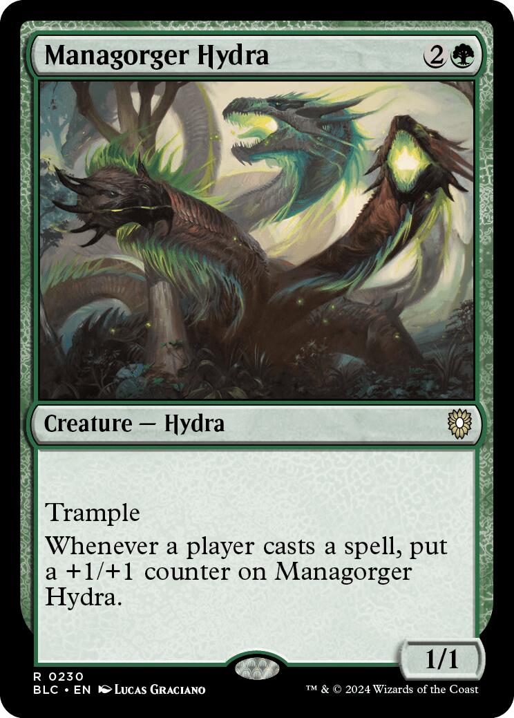 Managorger Hydra [Bloomburrow Commander] | Gam3 Escape