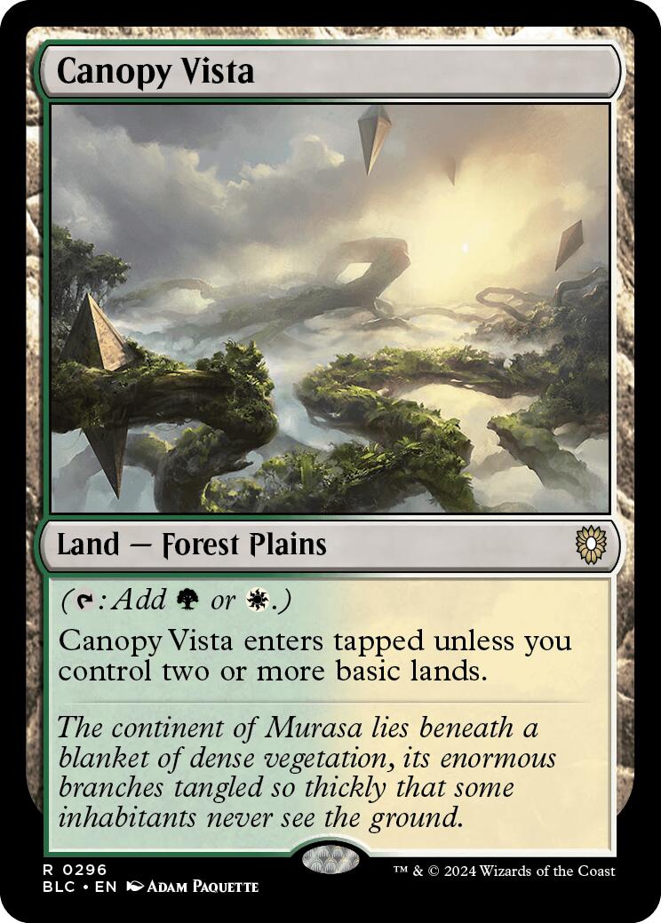 Canopy Vista [Bloomburrow Commander] | Gam3 Escape