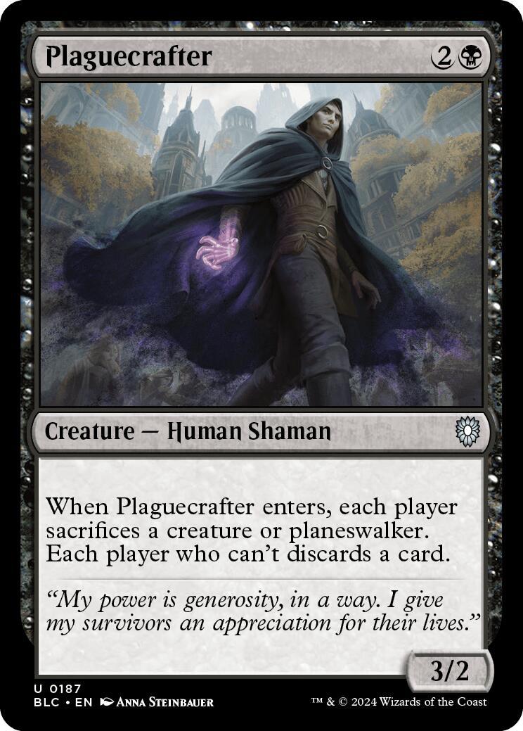 Plaguecrafter [Bloomburrow Commander] | Gam3 Escape