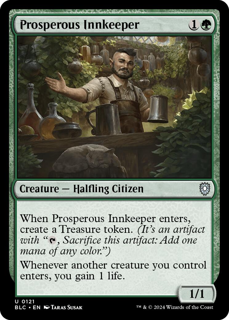 Prosperous Innkeeper [Bloomburrow Commander] | Gam3 Escape