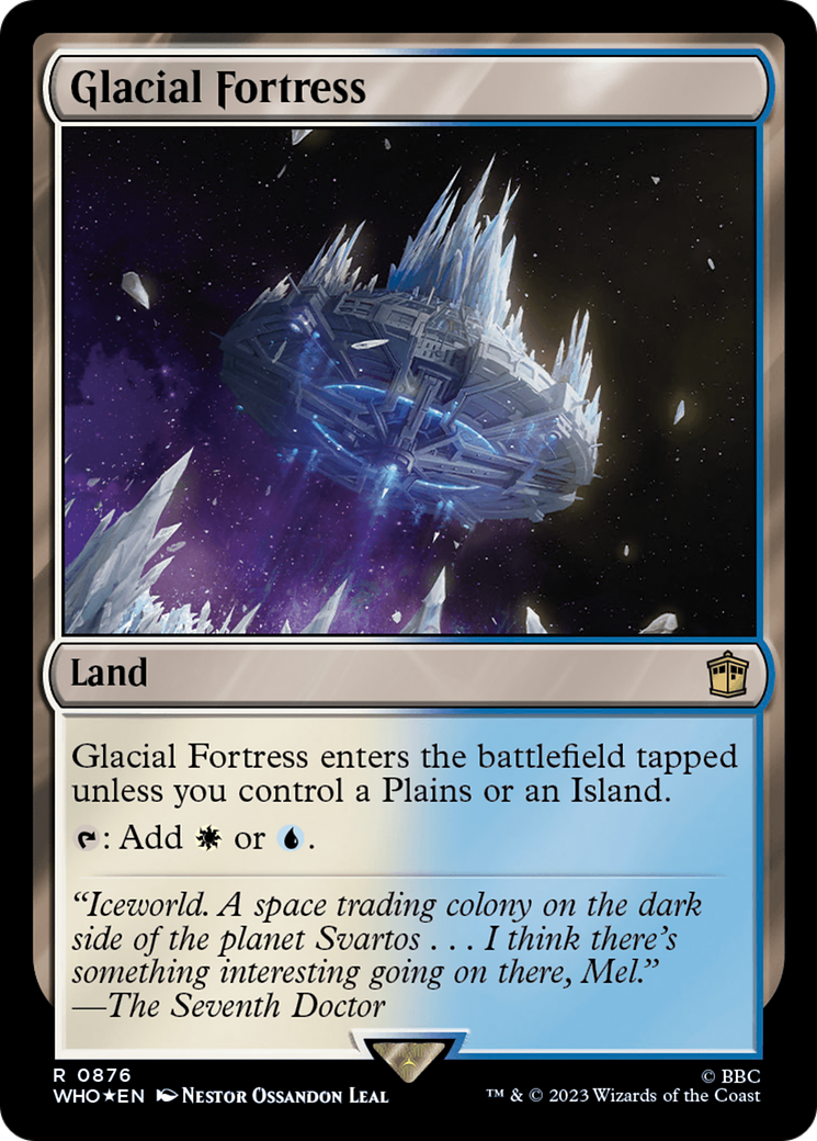 Glacial Fortress (Surge Foil) [Doctor Who] | Gam3 Escape