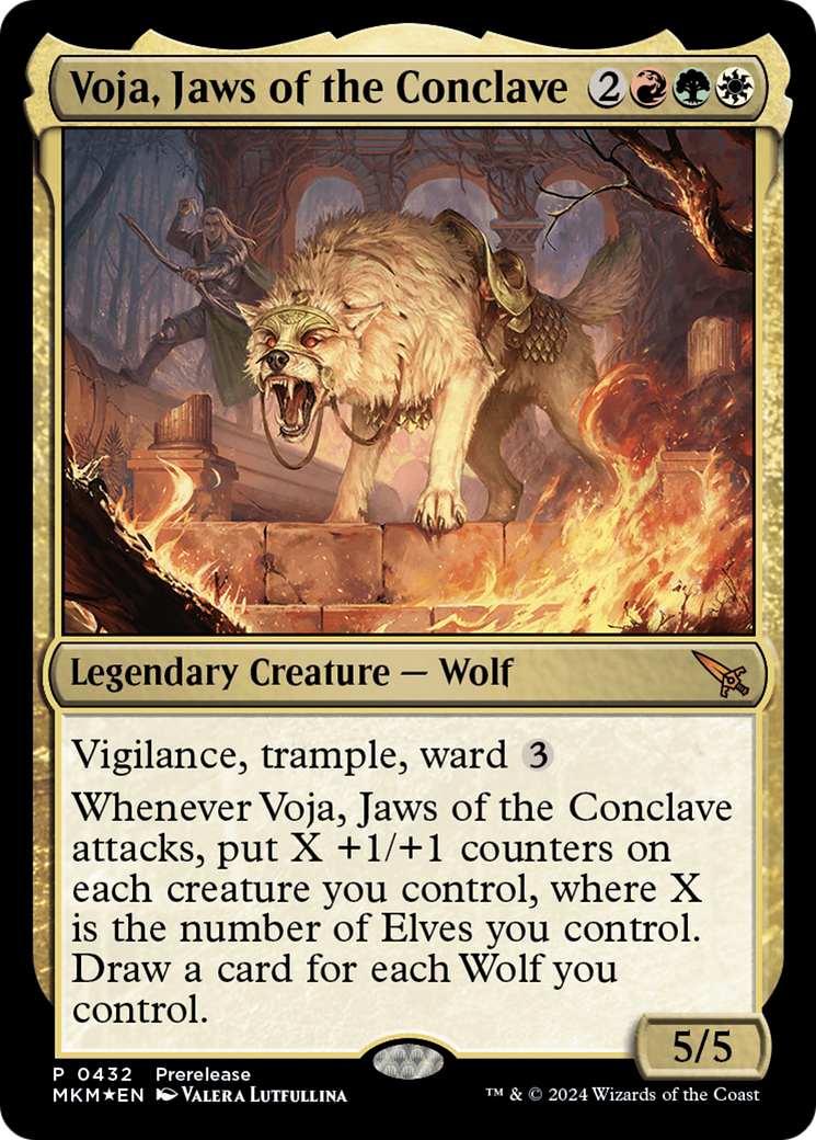 Voja, Jaws of the Conclave [Murders at Karlov Manor Prerelease Promos] | Gam3 Escape