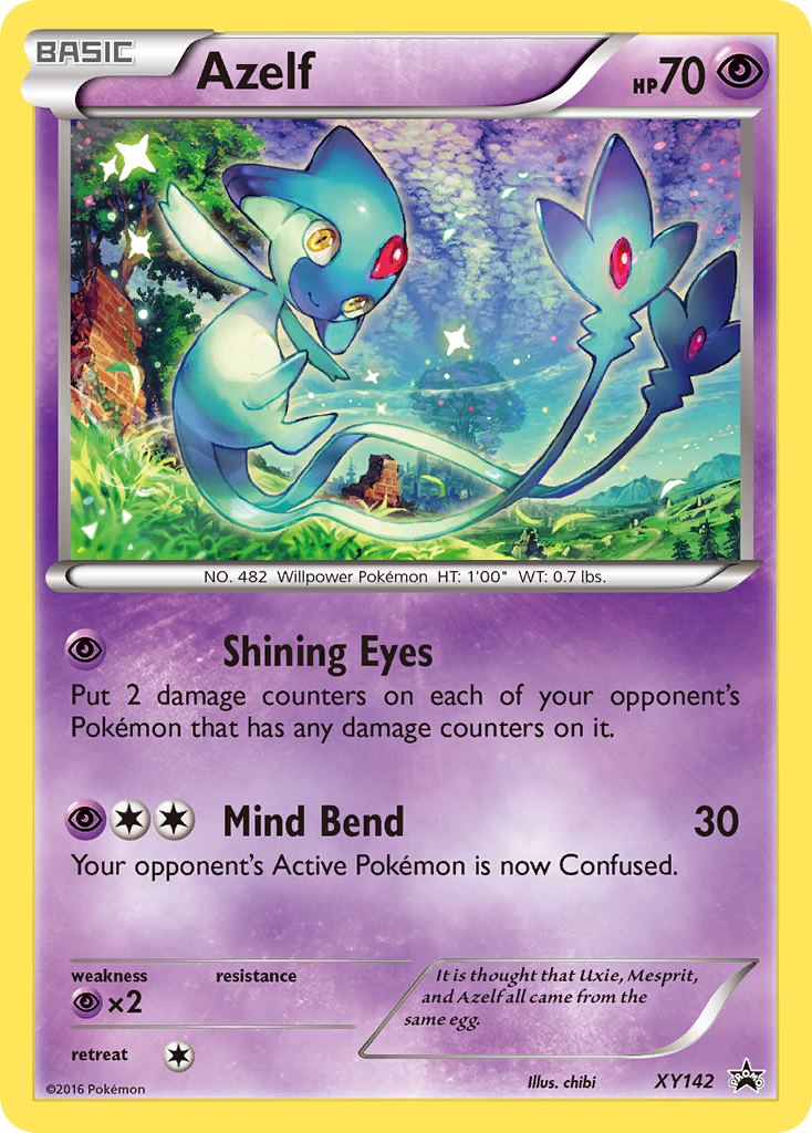 Azelf (XY142) [XY: Black Star Promos] | Gam3 Escape