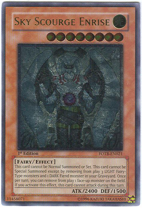 Sky Scourge Enrise [FOTB-EN021] Ultimate Rare | Gam3 Escape