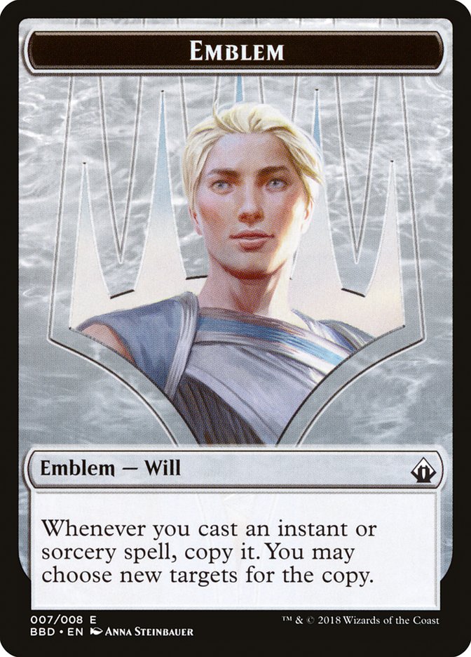 Will Kenrith Emblem [Battlebond Tokens] | Gam3 Escape