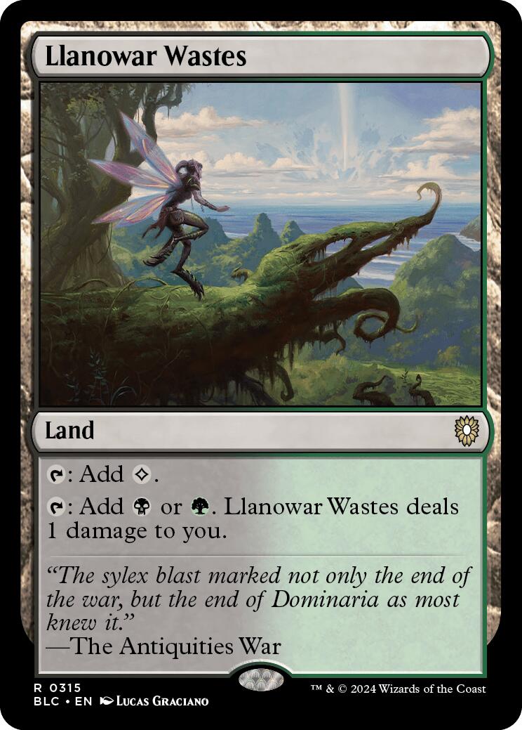 Llanowar Wastes [Bloomburrow Commander] | Gam3 Escape