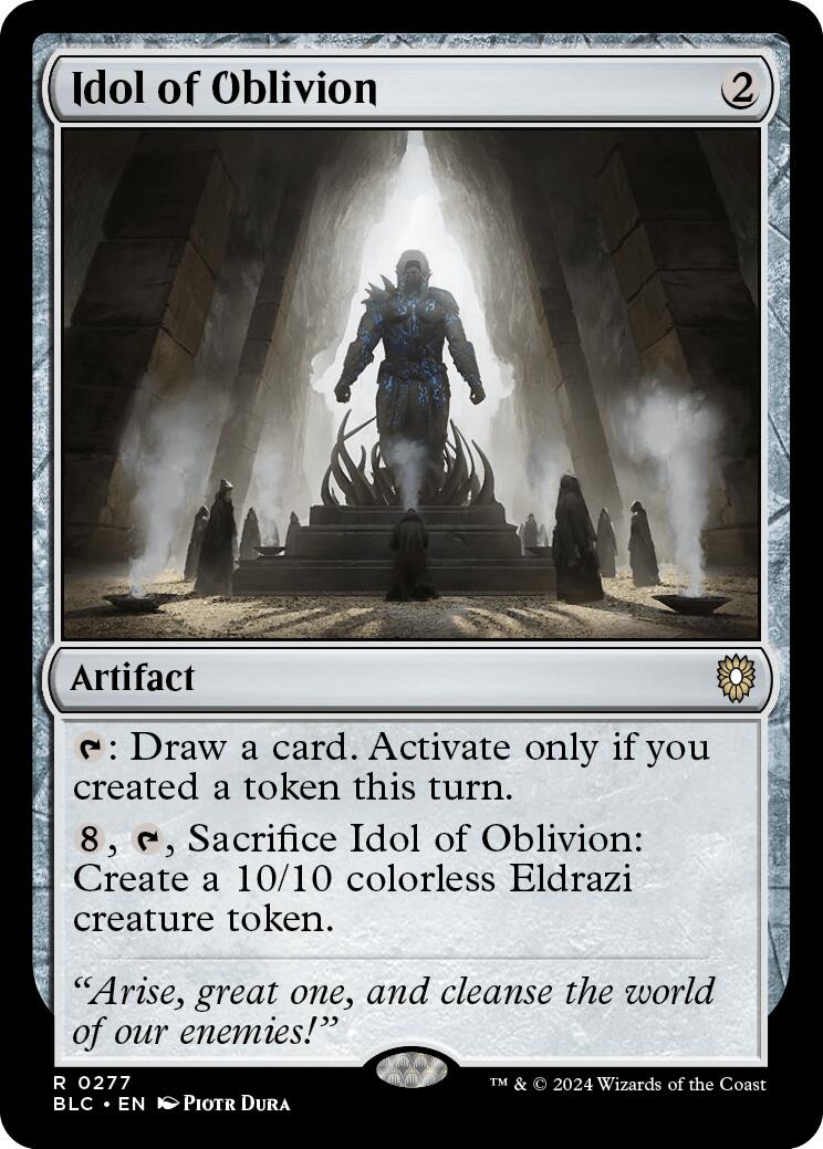 Idol of Oblivion [Bloomburrow Commander] | Gam3 Escape