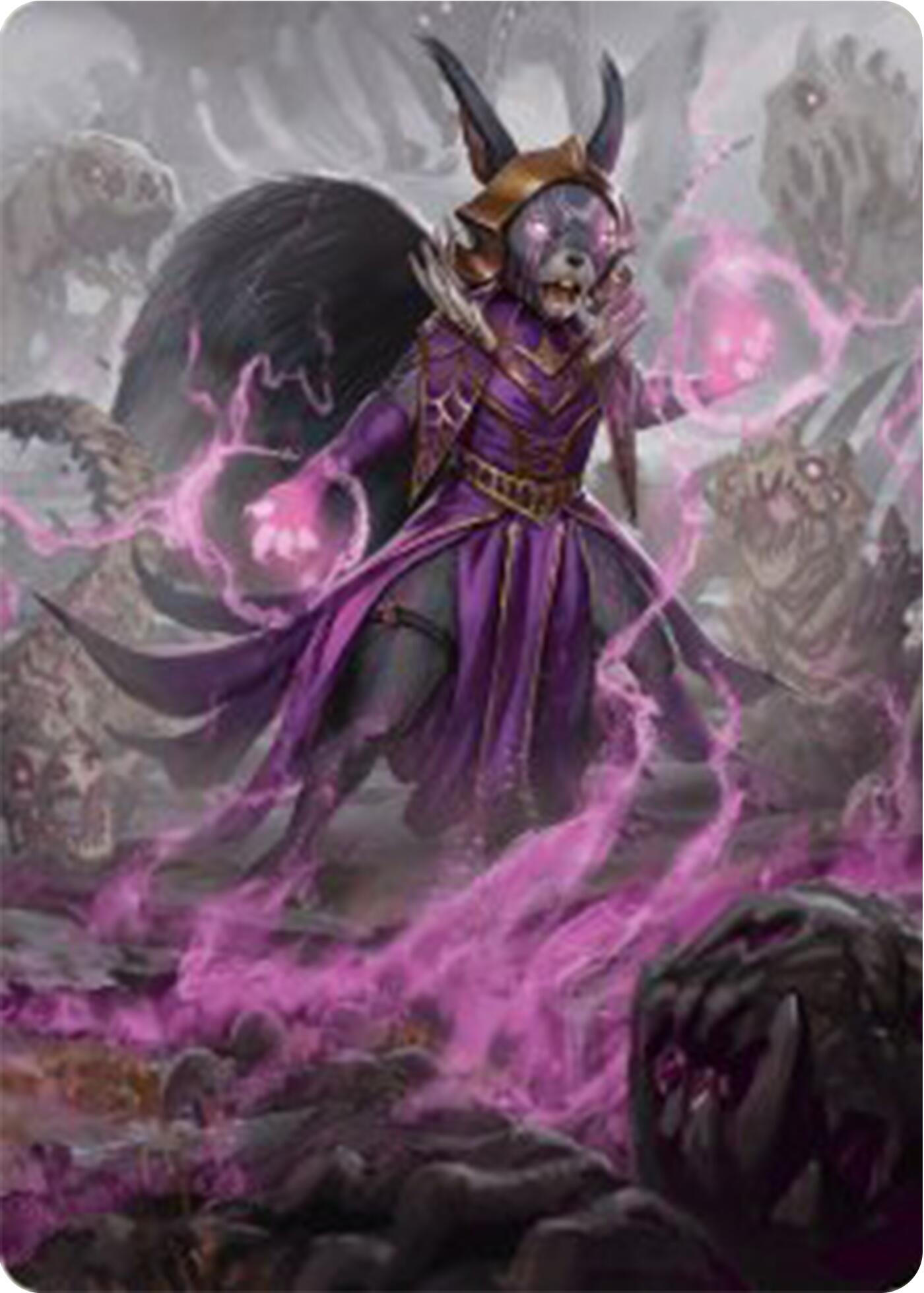 Liliana of the Dark Realms Art Card [Bloomburrow Art Series] | Gam3 Escape