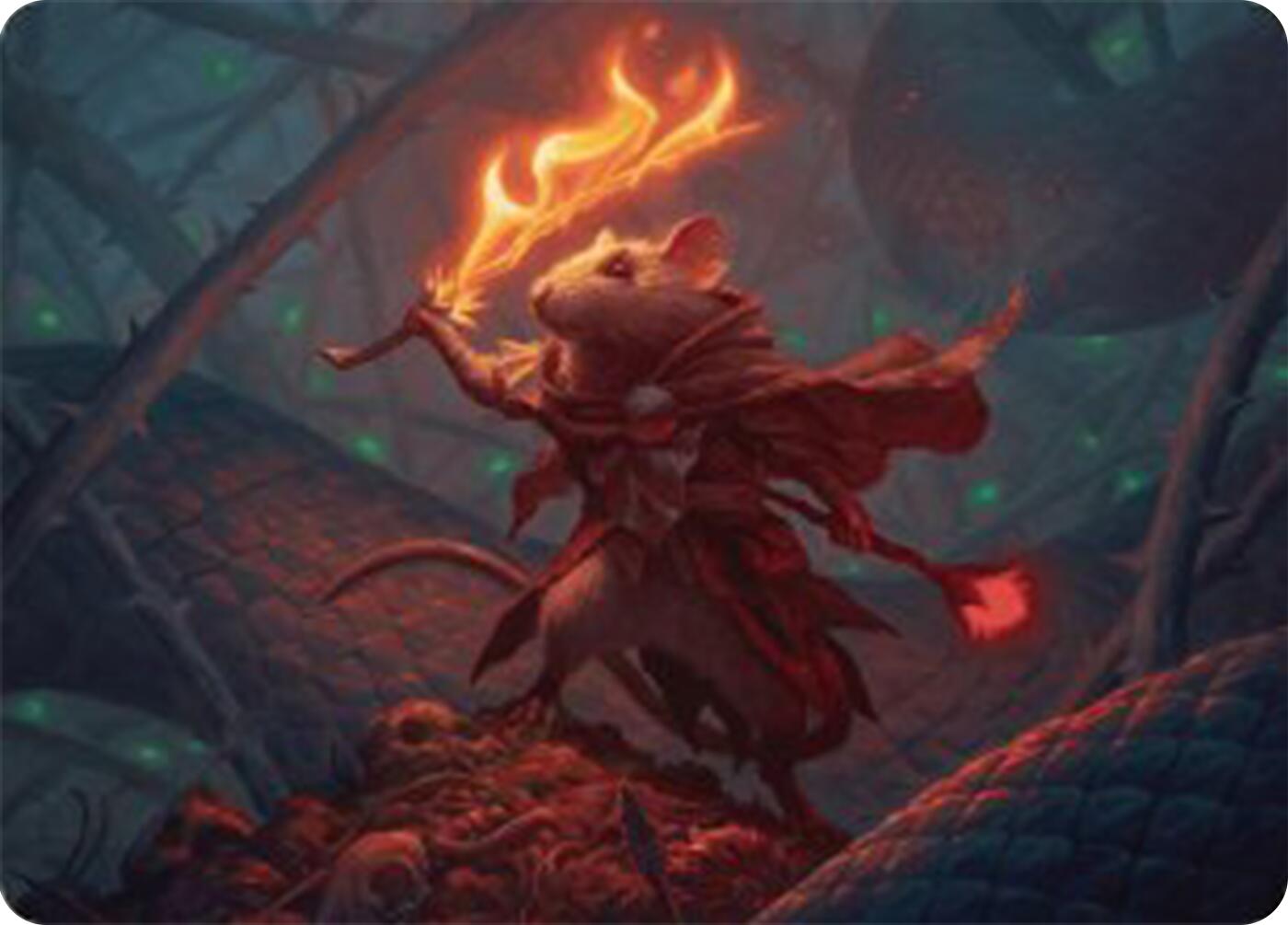 Emberheart Challenger Art Card [Bloomburrow Art Series] | Gam3 Escape