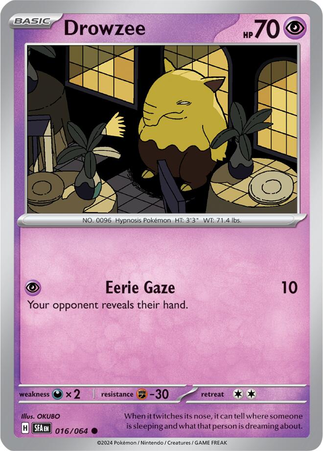 Drowzee (016/064) [Scarlet & Violet: Shrouded Fable] | Gam3 Escape