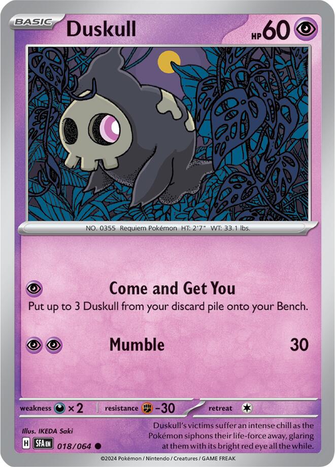 Duskull (018/064) [Scarlet & Violet: Shrouded Fable] | Gam3 Escape