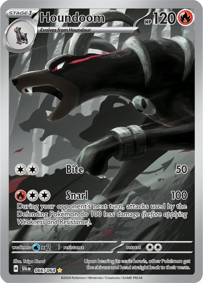 Houndoom (066/064) [Scarlet & Violet: Shrouded Fable] | Gam3 Escape