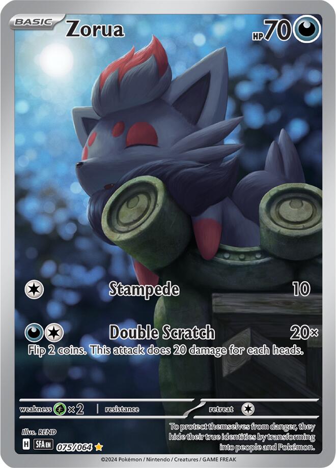 Zorua (075/064) [Scarlet & Violet: Shrouded Fable] | Gam3 Escape