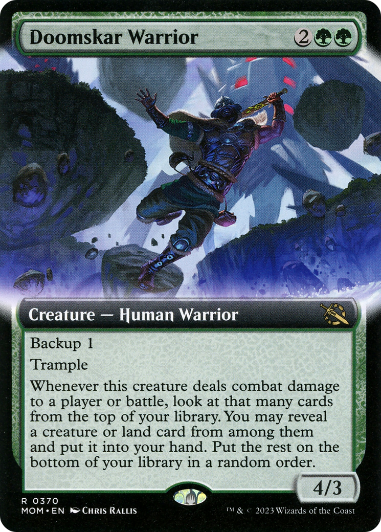 Doomskar Warrior (Extended Art) [March of the Machine] | Gam3 Escape