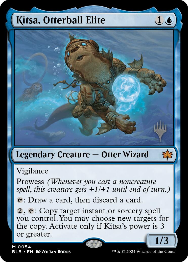 Kitsa, Otterball Elite (Promo Pack) [Bloomburrow Promos] | Gam3 Escape